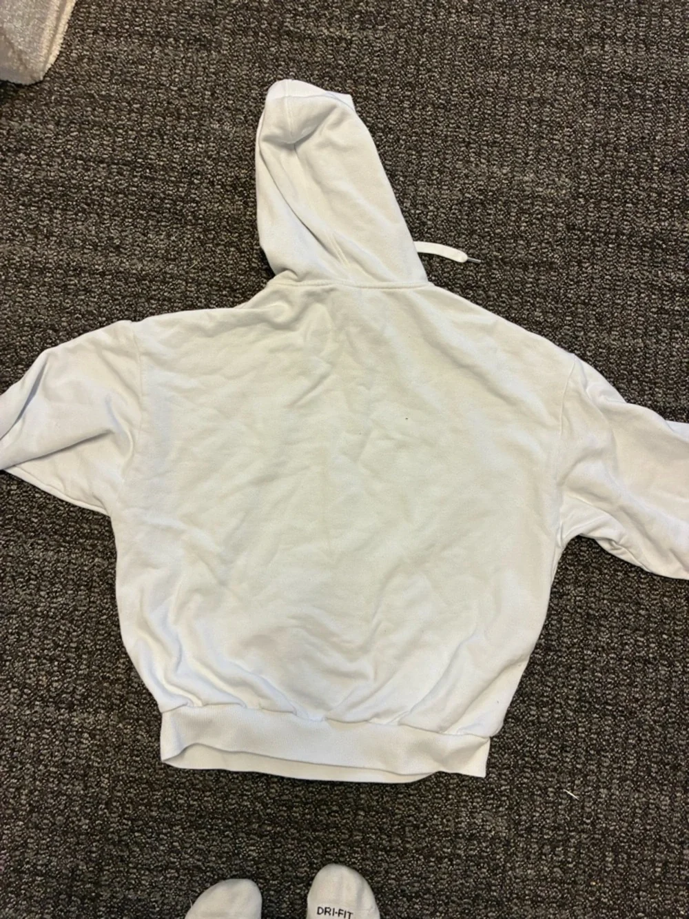 Alo yoga white hoodie